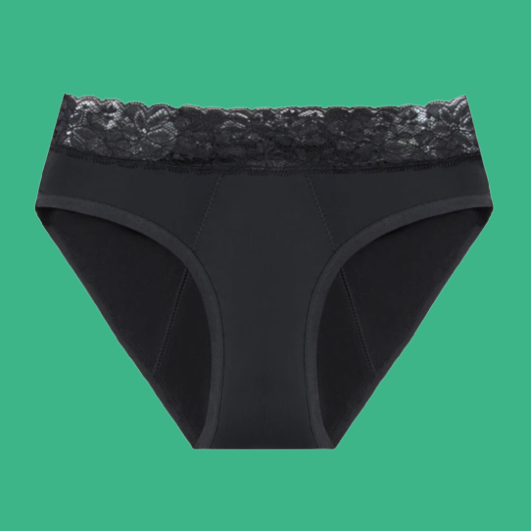 Bombacha menstrual absorbente vedetina desmontable