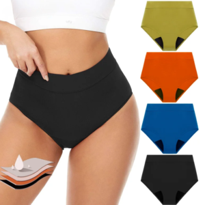 Bikini Menstrual Absorbente - Tiro Alto