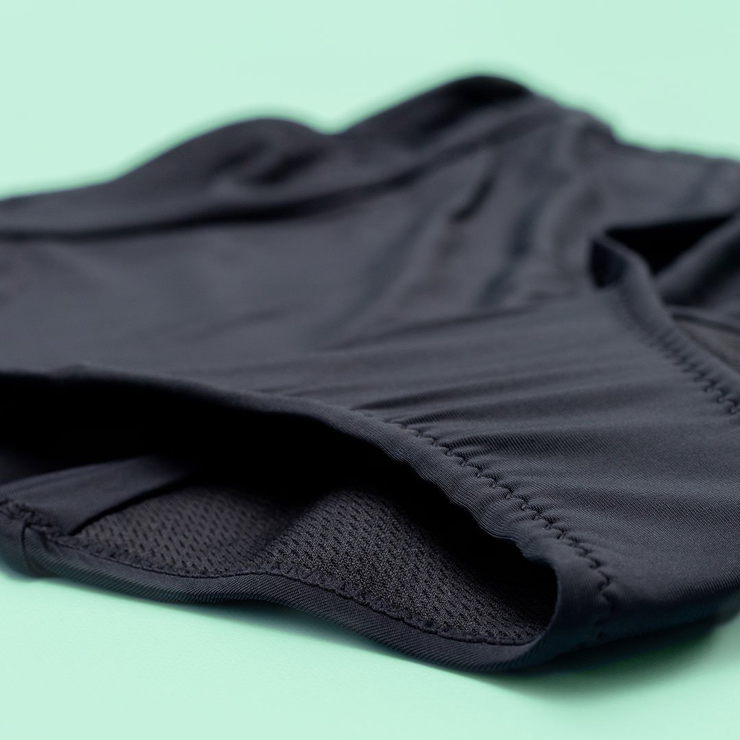 bikini absorbente tiro alto