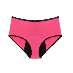 bombacha absrobente de algodón rosa