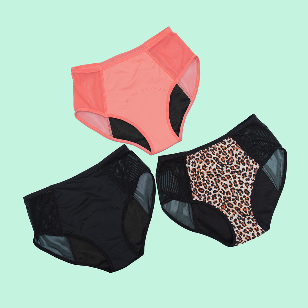 bombachas clásicas absorbentes para menstruación