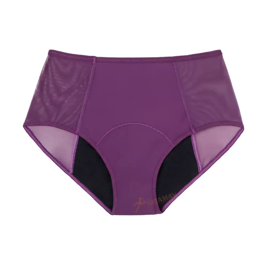 bombacha menstrual violeta