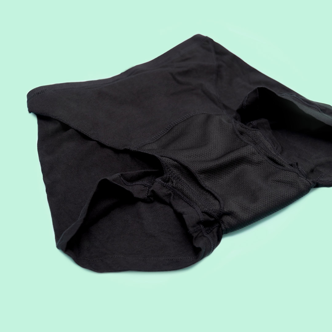 parte interior bóxer absorbente