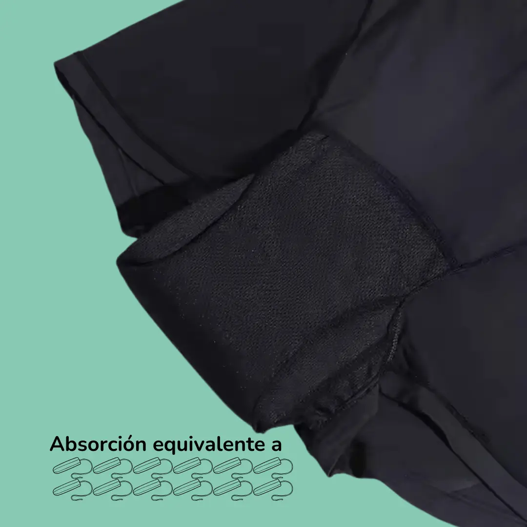 Detalle de la zona absorbente del bóxer mega