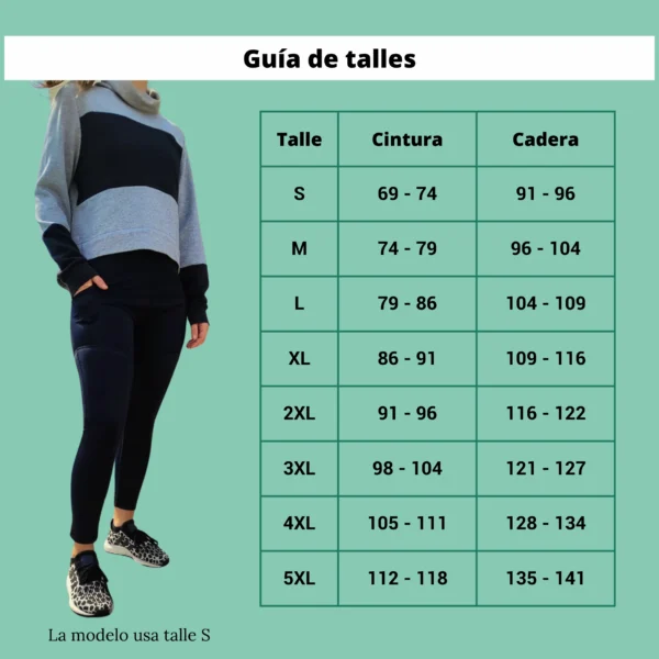 Calzas biker absorbentes para menstruación y fugas de orina